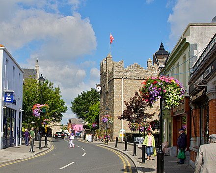 Dalkey Castle on Castle Street, Dalkey, Dublin, Ireland