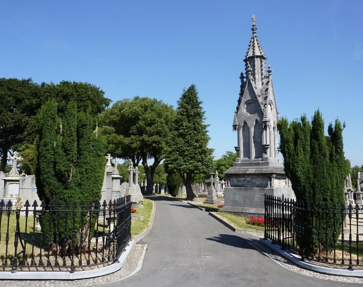 Glasnevin cemetery, top tourist attraction in Dublin alongside Dalkey Castle & Heritage Centre