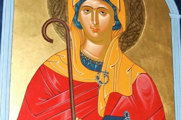 St Begnet Dalkey St Begnet of St. Begnet's Church & Graveyard, Dalkey Castle & Heritage Centre, Dalkey, Dublin, Ireland